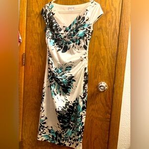 Gorgeous silk floral dress